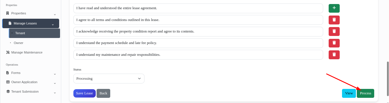 Tenant Onboarding Flow